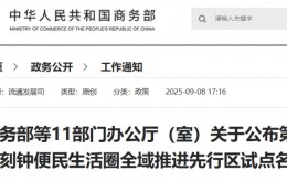 【政策導(dǎo)航】北京三區(qū)入選！第二批城市一刻鐘便民生活圈全域推進(jìn)先行區(qū)試點(diǎn)名單公布